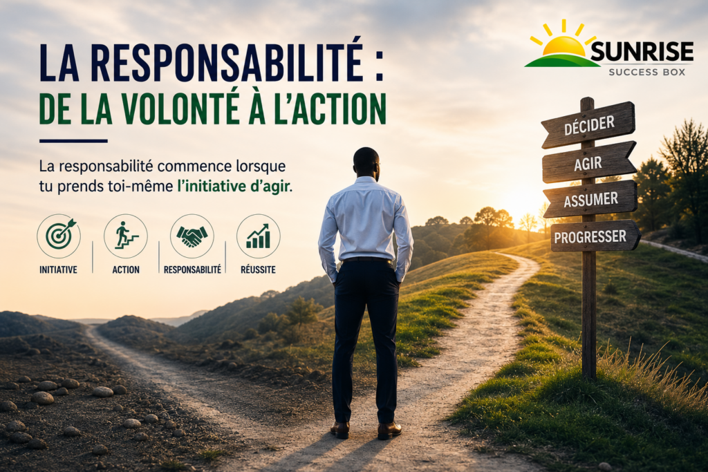 LA RESPONSABILITÉ : DE LA VOLONTÉ À L’ACTION la responsabilité de la volonté à l’action
